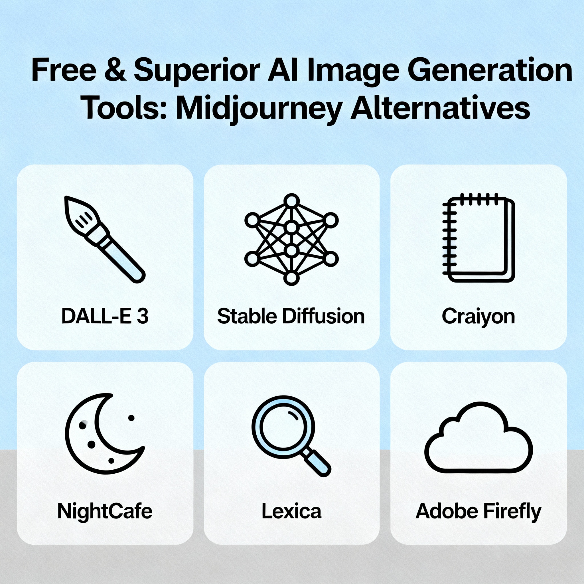 Explore Midjourney Alternatives: Free and Superior Tools Await!